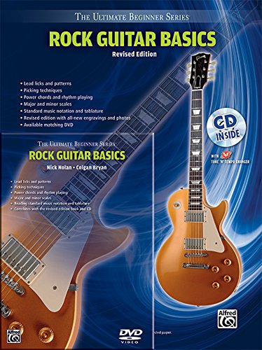 Ultimate Beginner Rock Guitar Basics Mega Pak: Book, CD & DVD von Alfred Music Publishing GmbH